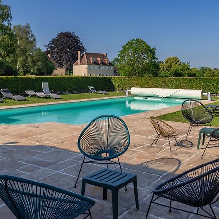 Вилла Bagatelle Avec Jardin Et Piscine Chauffee Bieville-en-Auge Экстерьер фото