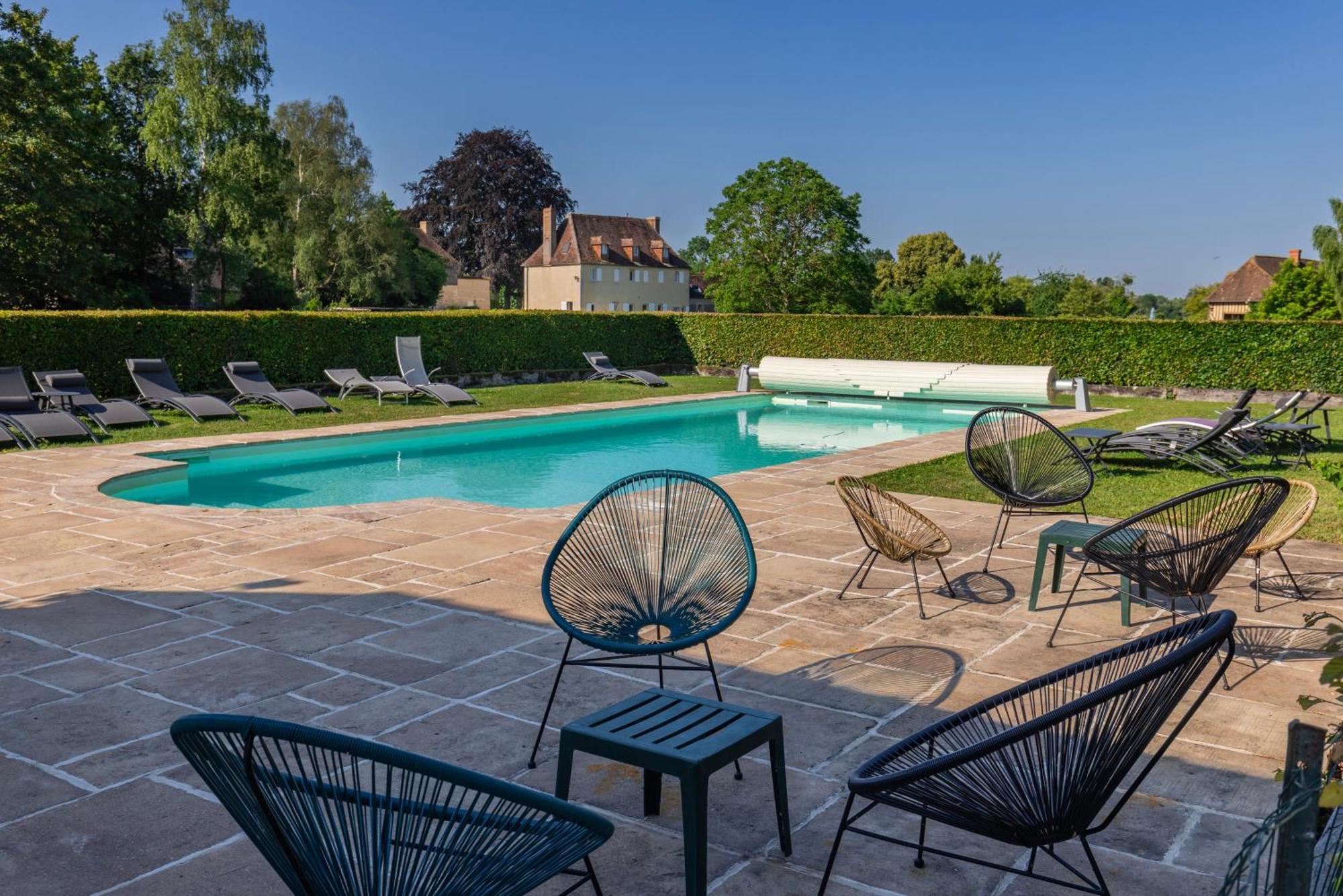 Вилла Bagatelle Avec Jardin Et Piscine Chauffee Bieville-en-Auge Экстерьер фото