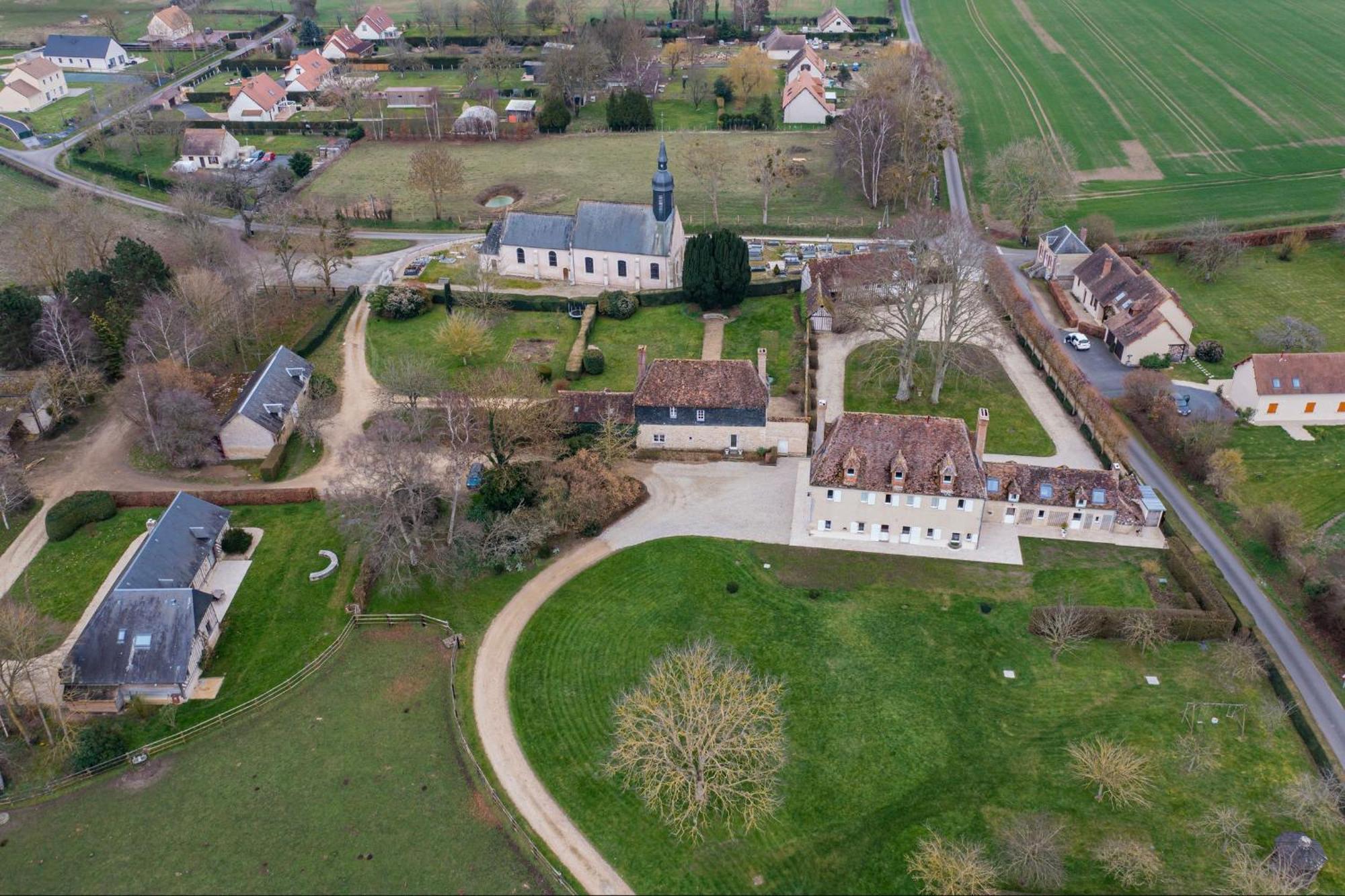 Вилла Bagatelle Avec Jardin Et Piscine Chauffee Bieville-en-Auge Экстерьер фото