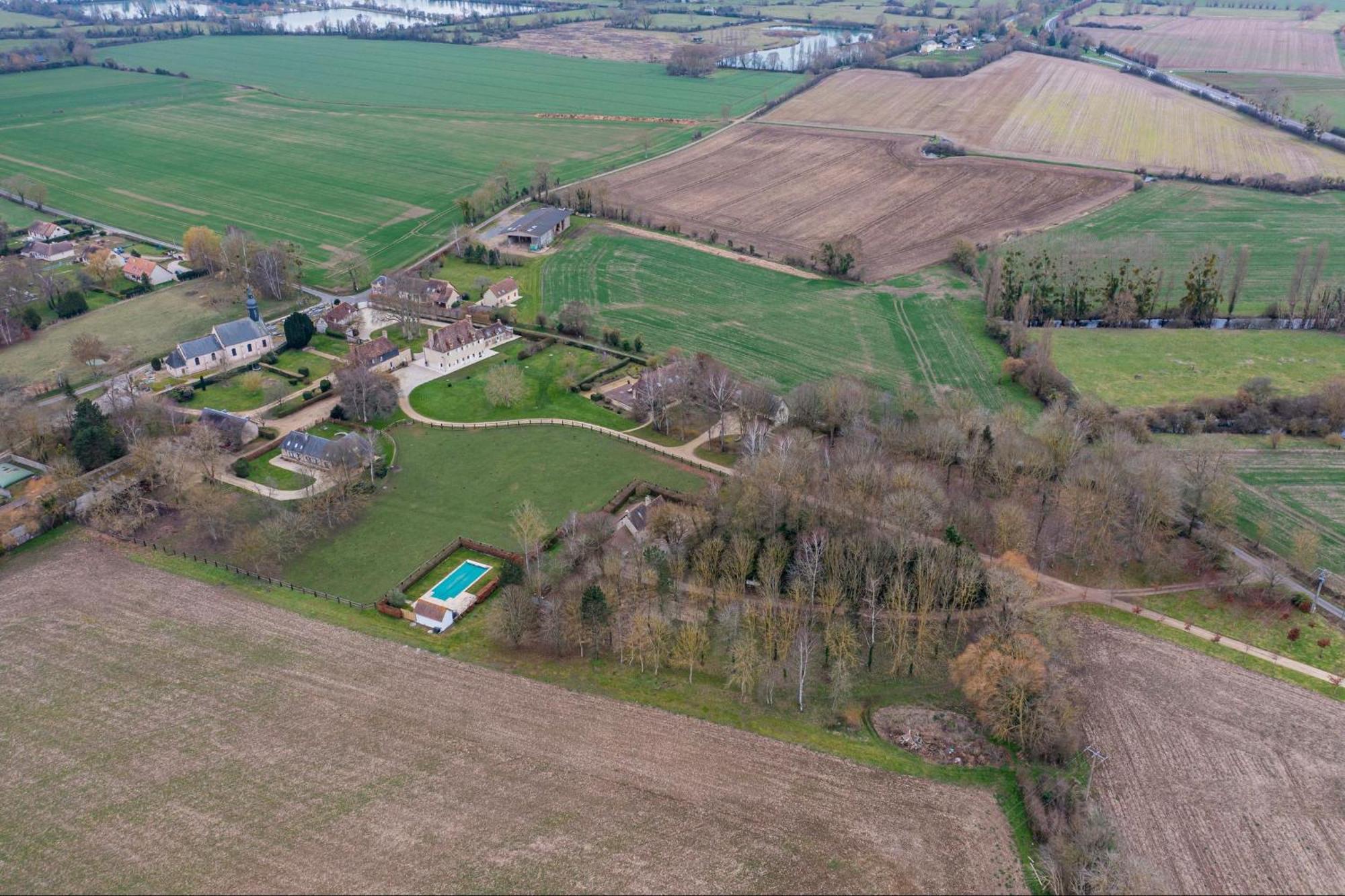 Вилла Bagatelle Avec Jardin Et Piscine Chauffee Bieville-en-Auge Экстерьер фото